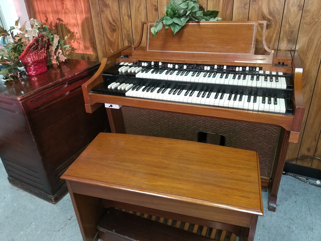 Vintage Hammond Church Organs Hammond A100 Very Nice With Leslie 145