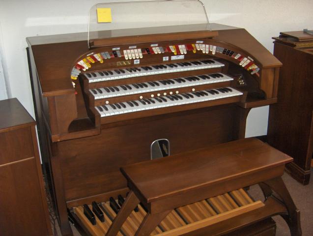 Vintage Hammond Church Organs Rodgers 321 Walnut Real Built In